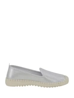 Andrea Conti Leder-Espadrilles In Silber 10 Andrea Conti Leder-Espadrilles In Silber -Bekleidungsförderung Laden andrea conti leder espadrilles in silber 2