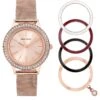 Anne Klein Quarzuhr Geschenksets In Rosegold -Bekleidungsförderung Laden anne klein quarzuhr geschenksets in rosegold