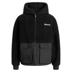 Bench Freizeit Jacken Sandie Hooded Jacket Women Black -Bekleidungsförderung Laden bench freizeit jacken sandie hooded jacket women black 3