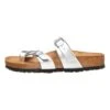 Birkenstock Zehentrenner "Mayari" In Silber - Weite N -Bekleidungsförderung Laden birkenstock zehentrenner mayari in silber weite n