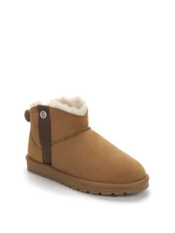 Winterboots "Esla" In Hellbraun