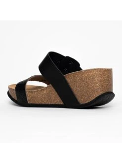 Keilpantoletten "Estoile" In Schwarz -Bekleidungsförderung Laden blue bay keilpantoletten estoile in schwarz 2