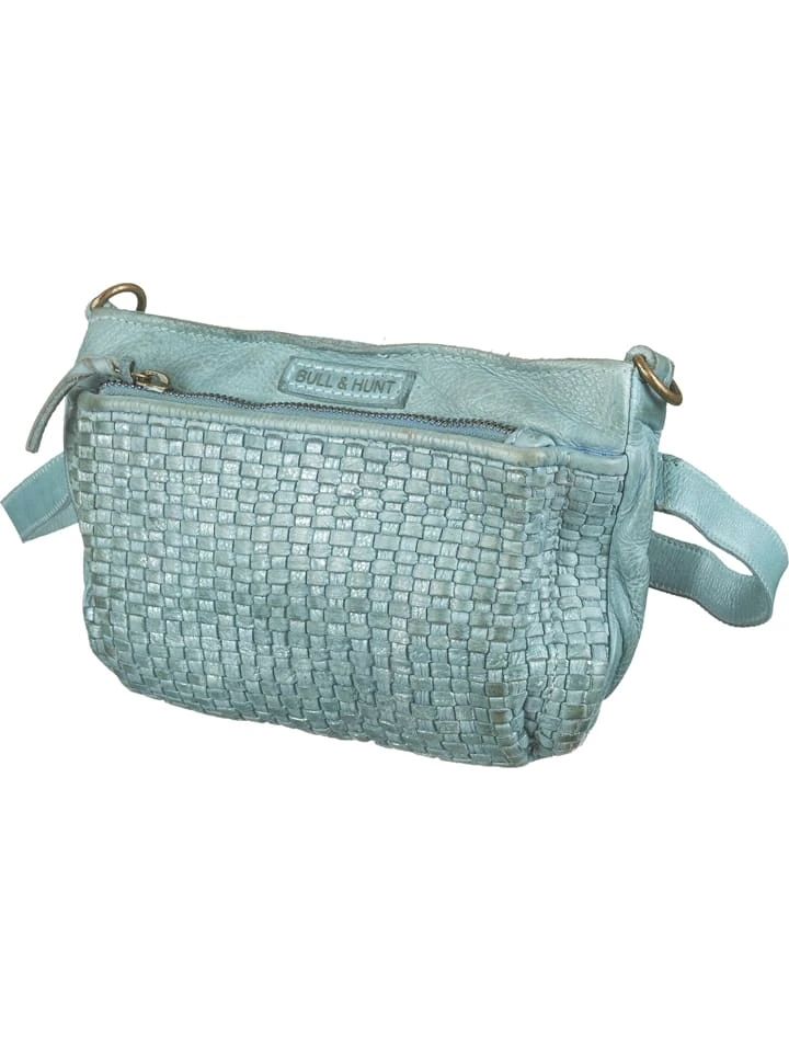 Leder-Gürteltasche "Casual Beltbag" In Türkis - (B)22 X (H)14 X (T)4 Cm 4 Leder-Gürteltasche "Casual Beltbag" In Türkis - (B)22 X (H)14 X (T)4 Cm – Bild 2