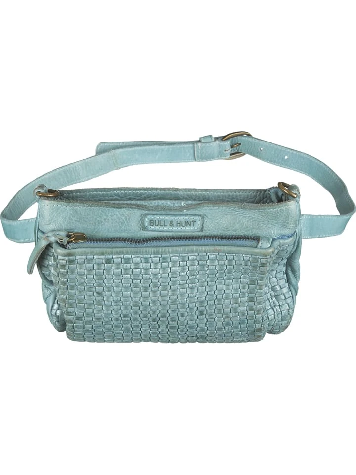 Leder-Gürteltasche "Casual Beltbag" In Türkis - (B)22 X (H)14 X (T)4 Cm 3 Leder-Gürteltasche "Casual Beltbag" In Türkis - (B)22 X (H)14 X (T)4 Cm
