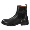 Camel Active Leder-Boots "Roam" In Schwarz