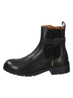 Camel Active Leder-Boots "Roam" In Schwarz