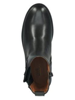 Camel Active Leder-Boots "Roam" In Schwarz -Bekleidungsförderung Laden camel active leder boots roam in schwarz 4