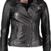 Lederjacke "Subi" In Schwarz -Bekleidungsförderung Laden caminari lederjacke subi in schwarz
