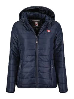 Steppjacke In Dunkelblau