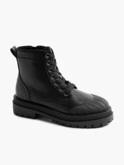 Catwalk Schnürboots Schwarz -Bekleidungsförderung Laden catwalk schnurboots schwarz 5