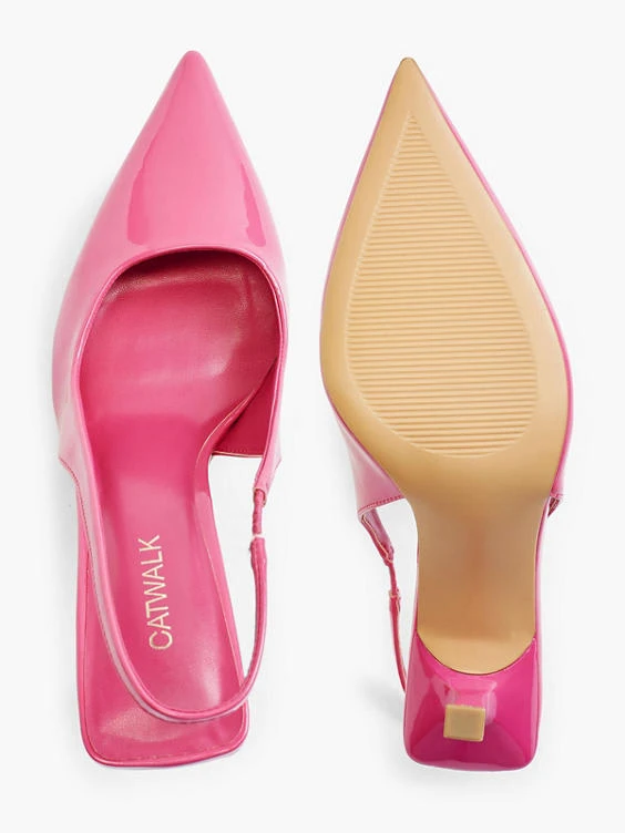Catwalk Slingpumps Pink 5 Catwalk Slingpumps Pink – Bild 3