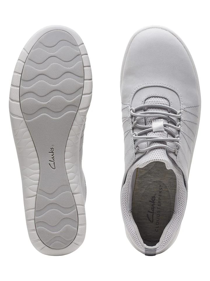 Clarks Slipper In Hellgrau 9 Clarks Slipper In Hellgrau – Bild 7