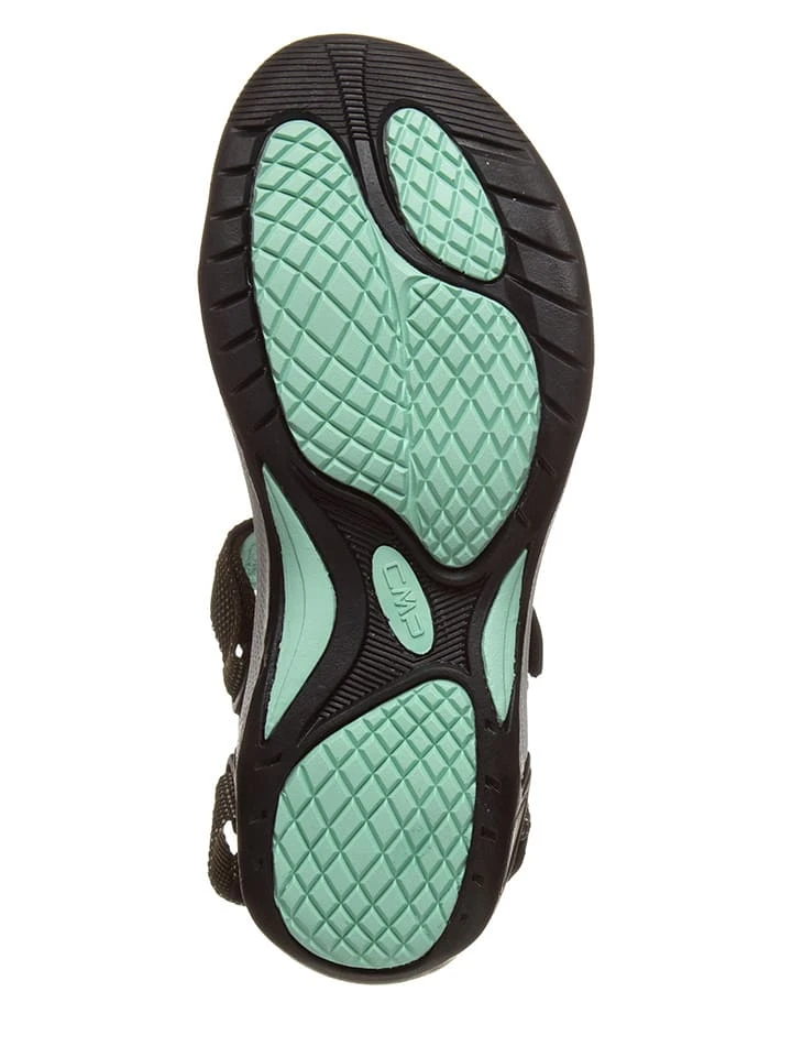 CMP Wandersandalen "Hamal" In Khaki/ Türkis 7 CMP Wandersandalen "Hamal" In Khaki/ Türkis – Bild 5