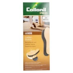 Einlegesohlen Luxor Ledersohle In Braun