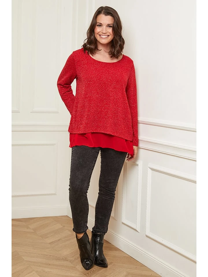 Bluse In Rot/ Bunt 3 Bluse In Rot/ Bunt