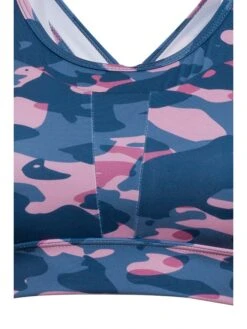 Dare 2b Sport-BH "Mantra" In Türkis/ Pink/ Bunt - Medium -Bekleidungsförderung Laden dare 2b sport bh mantra in turkis pink bunt medium 2