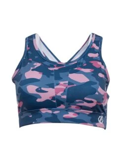 Dare 2b Sport-BH "Mantra" In Türkis/ Pink/ Bunt - Medium