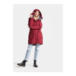 DIDRIKSONS Regenparka Thelma 3 In Element Red -Bekleidungsförderung Laden didriksons regenparka thelma 3 in element red 3