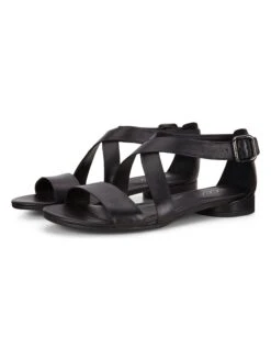 ECCO Leder-Sandalen In Schwarz -Bekleidungsförderung Laden ecco leder sandalen in schwarz 3
