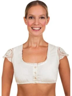 Dirndlbluse "Romy" In Creme