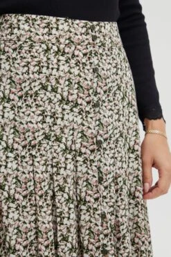 Fransa Sommerrock In Grün -Bekleidungsförderung Laden fransa sommerrock in grun 3