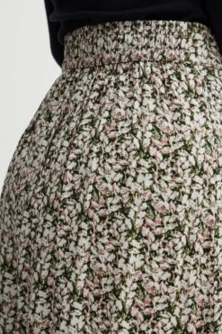 Fransa Sommerrock In Grün -Bekleidungsförderung Laden fransa sommerrock in grun 4