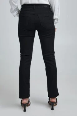 Fransa Straight-Jeans In Schwarz -Bekleidungsförderung Laden fransa straight jeans in schwarz 2