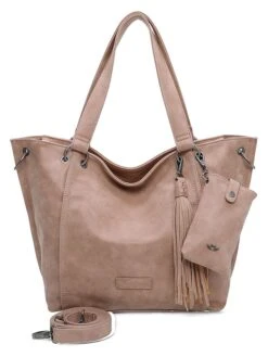 Shopper "Fritzi 02" In Altrosa - (B)54 X (H)33,5 X (T)12,5 Cm