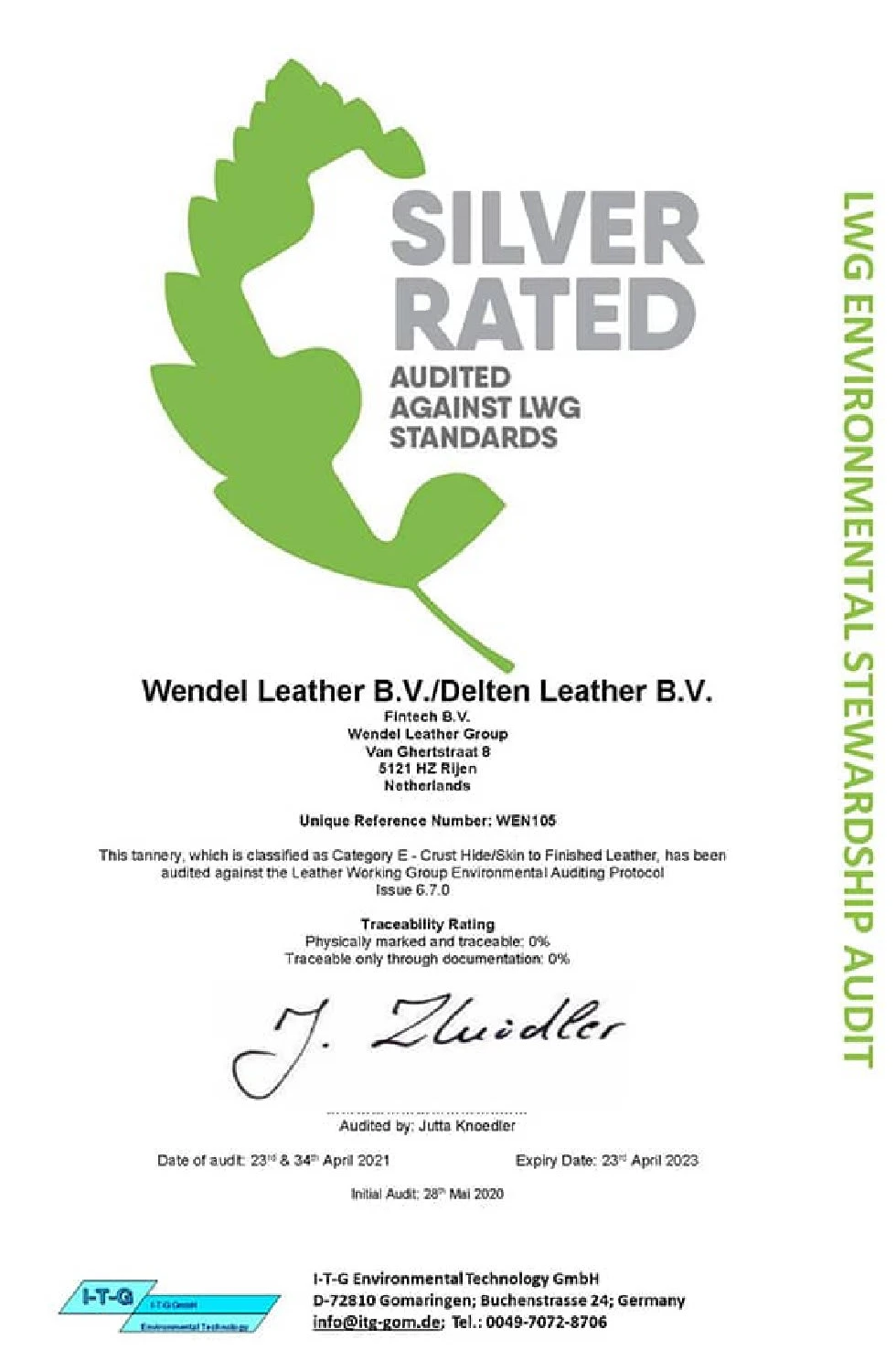 Ledergürtel In Old-Rose 5 Ledergürtel In Old-Rose – Bild 3