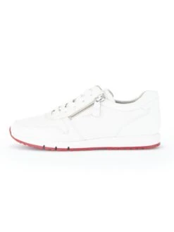 Gabor Leder-Sneakers In Weiß