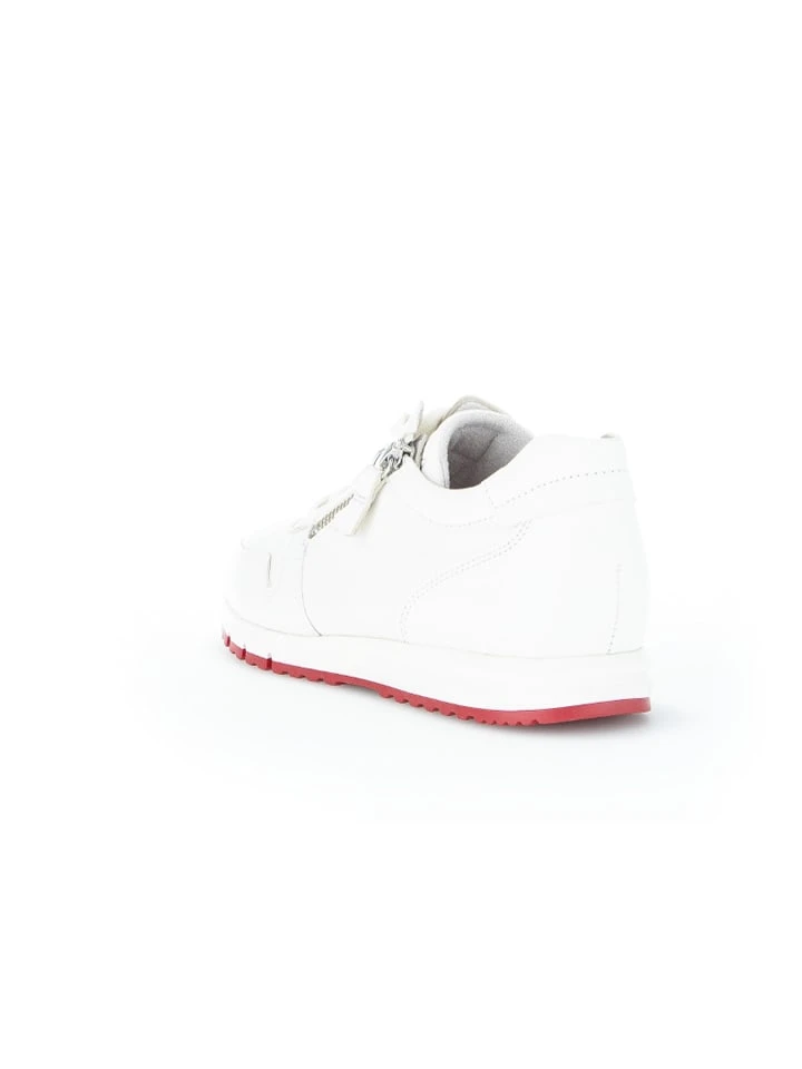 Gabor Leder-Sneakers In Weiß 7 Gabor Leder-Sneakers In Weiß – Bild 5