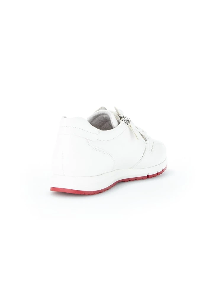 Gabor Leder-Sneakers In Weiß 11 Gabor Leder-Sneakers In Weiß – Bild 9
