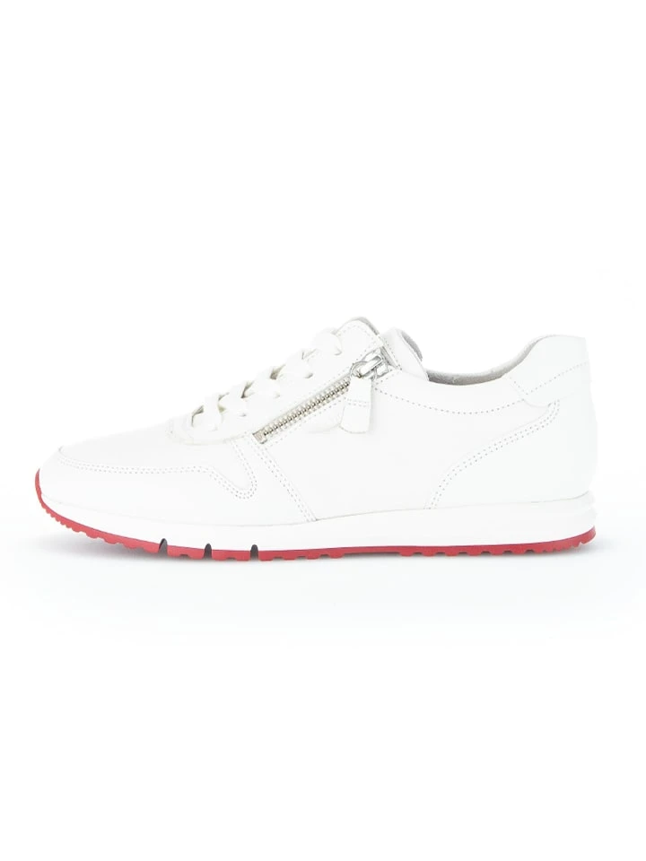 Gabor Leder-Sneakers In Weiß 3 Gabor Leder-Sneakers In Weiß