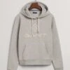Gant Hoodie In Grau -Bekleidungsförderung Laden gant hoodie in grau