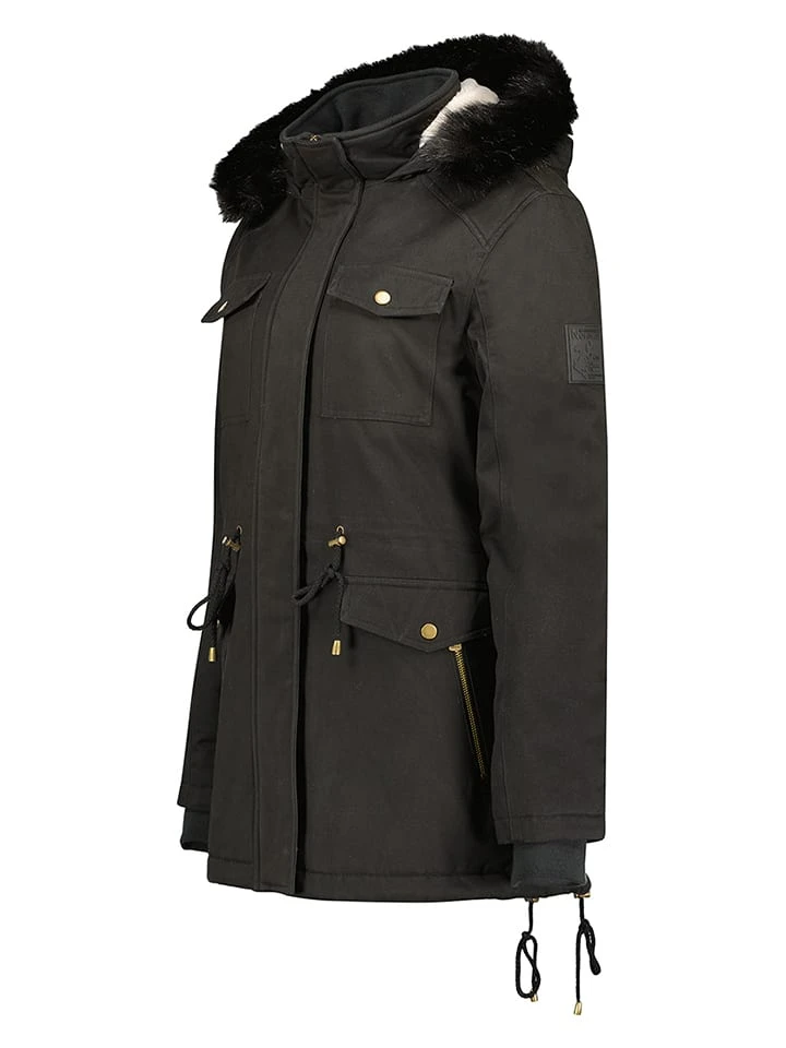 GEOGRAPHICAL NORWAY Parka "Celeste" In Schwarz 4 GEOGRAPHICAL NORWAY Parka "Celeste" In Schwarz – Bild 2