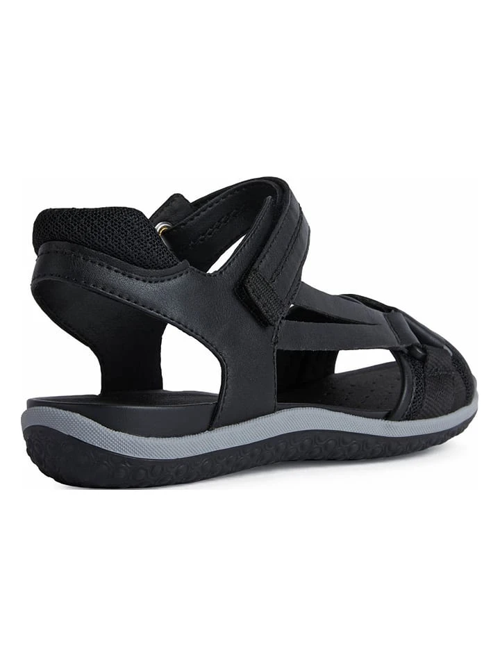 Geox Sandalen "Avio" In Schwarz 6 Geox Sandalen "Avio" In Schwarz – Bild 4