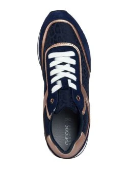 Geox Sneakers "Ddoralea" In Gold/ Dunkelblau -Bekleidungsförderung Laden geox sneakers ddoralea in gold dunkelblau 4