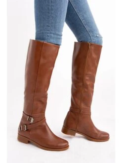 Stiefel In Hellbraun