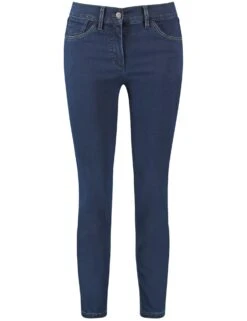 Gerry Weber 5-pocket Cropped Dark Blue Denim