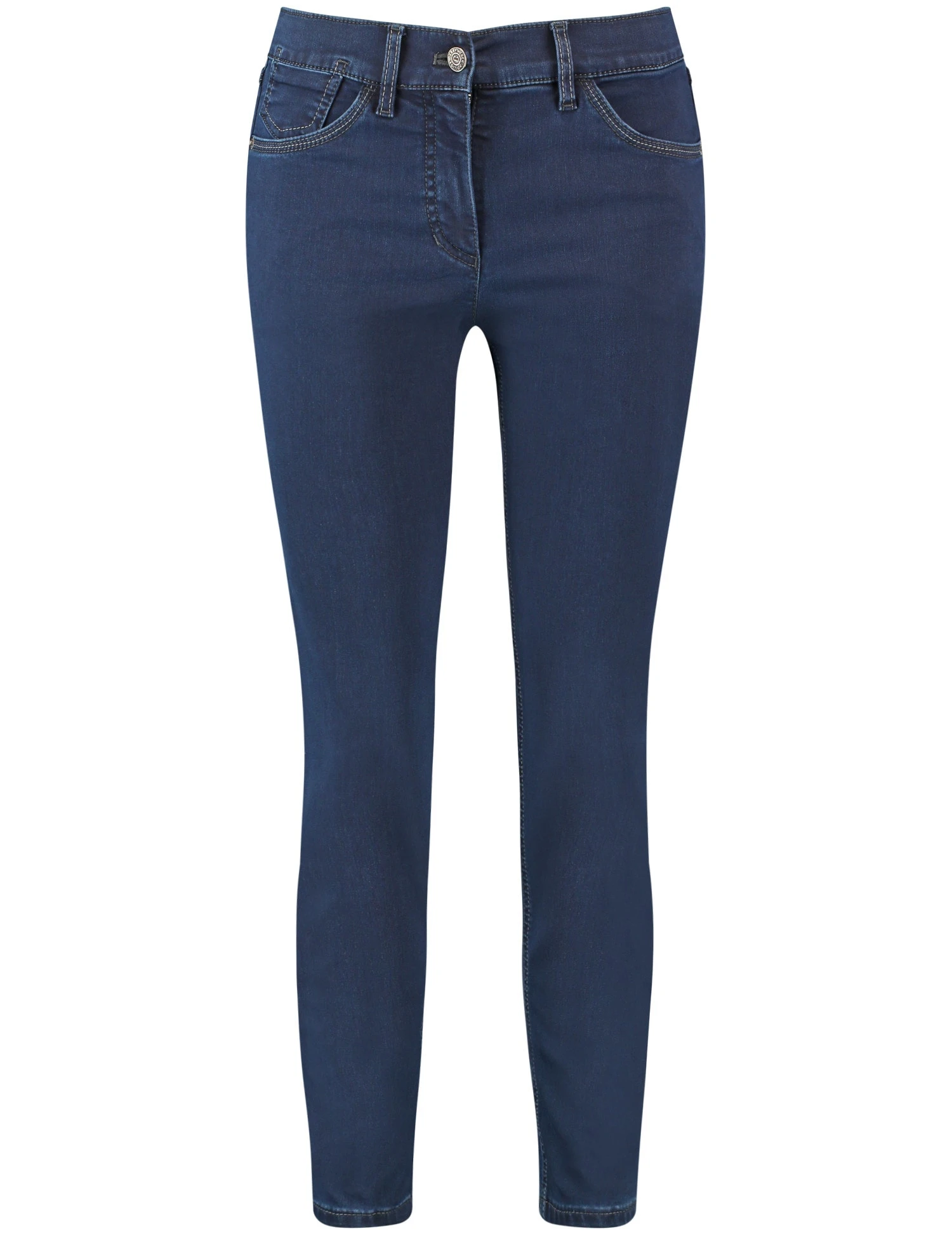 Gerry Weber 5-pocket Cropped Dark Blue Denim