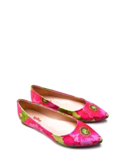 Ballerinas In Pink/ Grün