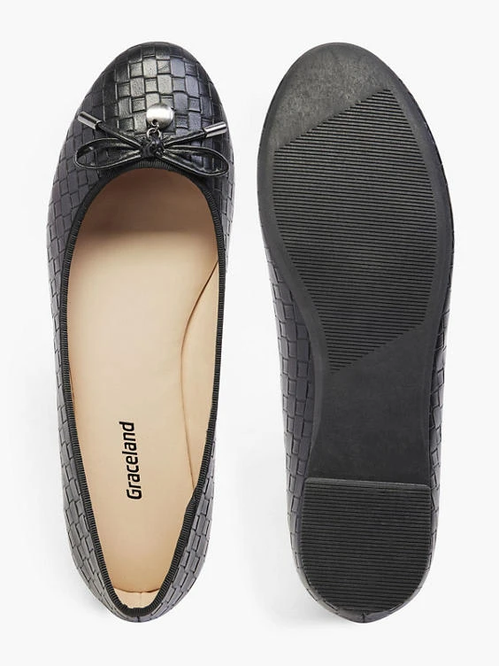 Ballerina Schwarz 5 Ballerina Schwarz – Bild 3