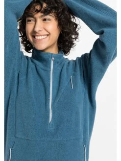 Fleecepullover In Blau -Bekleidungsförderung Laden hessnatur fleecepullover in blau 4