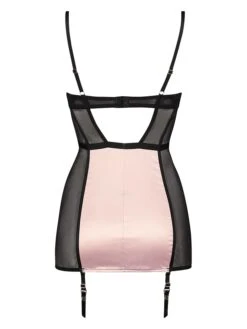 Bustier Mit Strumpfhalter In Schwarz/ Rosa -Bekleidungsförderung Laden hunkemoller bustier mit strumpfhalter in schwarz rosa 4
