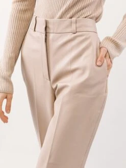 IVY OAK Leder-Hose In Beige -Bekleidungsförderung Laden ivy and oak leder hose in beige 4