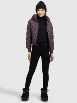 Khujo Steppjacke "Adore" In Lila -Bekleidungsförderung Laden khujo steppjacke adore in lila 3