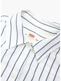 Hemd In Weiß/ Blau -Bekleidungsförderung Laden levi s hemd in weiss blau 5