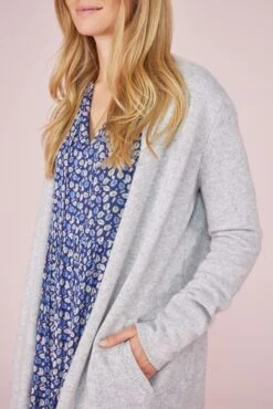 Jacke In Light Silver -Bekleidungsförderung Laden lieblingsstuck jacke in light silver 2