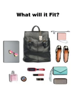 Leder-Rucksack "Montichiari" In Schwarz - (B)31 X (H)37 X (T)15 Cm -Bekleidungsförderung Laden lucca baldi leder rucksack montichiari in schwarz b 31 x h 37 x t 15 cm 7