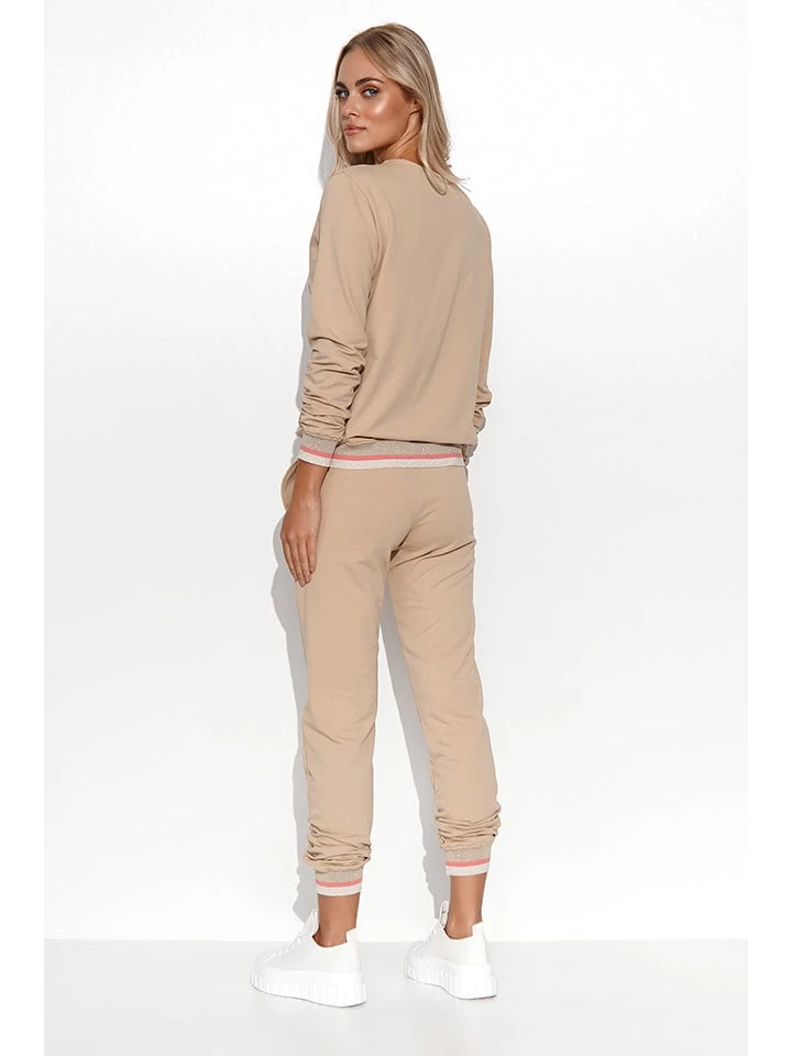 2tlg. Outfit In Beige 4 2tlg. Outfit In Beige – Bild 2